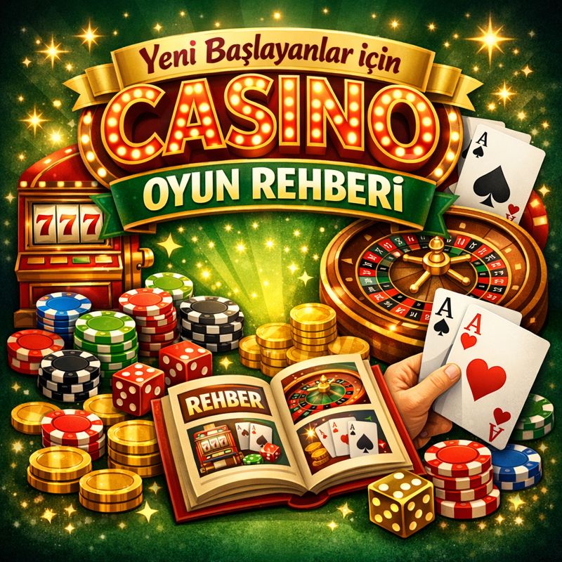yeni başlayanlar için casino oyun rehberi