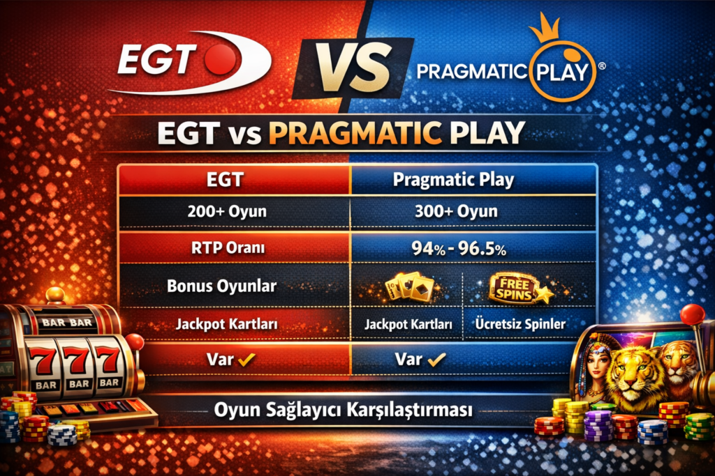 EGT Oyunları Pragmatic Play Oyunları
